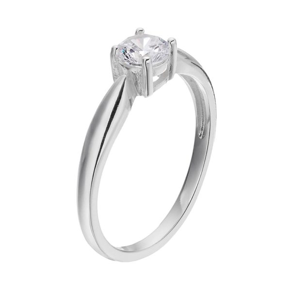 Promise_Ring_Cubic_Zirconia_Solitaire